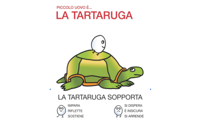 La tartaruga rappresenta la capacità di sopportazione: la forza di reggere le difficoltà, di riflettere e di sostenere gli altri. Ma anche la voglia di rassegnarsi, di cedere alla disperazione e di rinunciare.